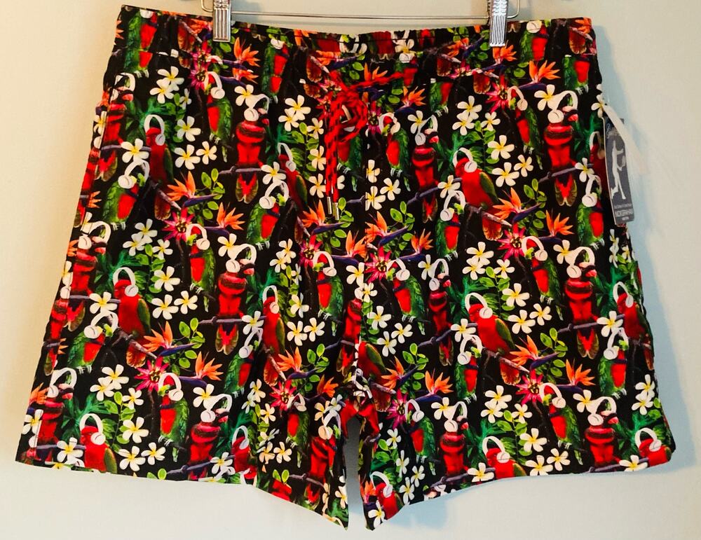 Swim Trunks Nick Graham XL Summer Vacation Tropical